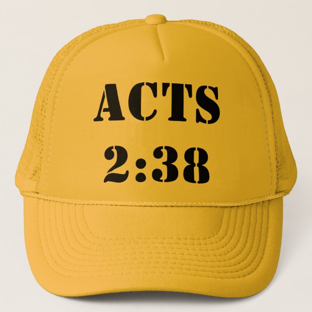Gorra De Camionero Actúa el 2:38 (Anverso)