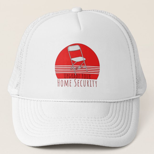 Gorra De Camionero Actualice su seguridad personal (Anverso)