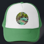 Gorra De Camionero Acuarela del Parque Nacional Everglades<br><div class="desc">Mira este impresionante ilustracion acuático del Parque Nacional Everglades y prepárate para algunas aventuras. ¡Mira también mi tienda para más diseños!</div>