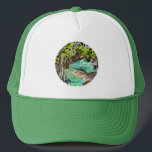 Gorra De Camionero Acuarela del Parque Nacional Everglades<br><div class="desc">Mira este impresionante ilustracion acuático del Parque Nacional Everglades y prepárate para algunas aventuras. ¡Mira también mi tienda para más diseños!</div>