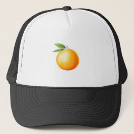 Gorra De Camionero Acuarela Naranja