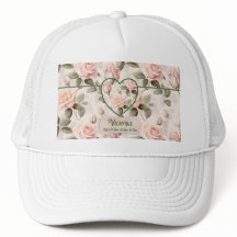 Acuarela Rosa Pálido y Botánica