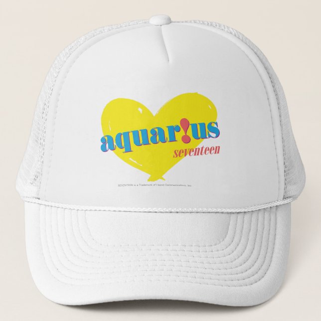 Gorra De Camionero Acuario 3 (Anverso)