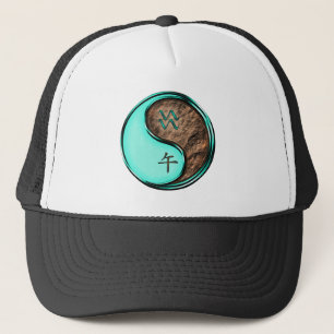 Gorra De Camionero Acuario & Caballo de Tierra