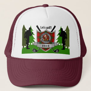 Gorra De Camionero Adair Personalizado Clan Badge Golf