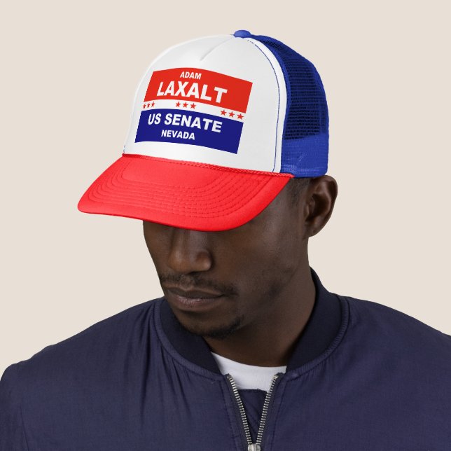 Gorra De Camionero Adam Laxalt 2022 Senado de Estados Unidos Nevada (In situ)