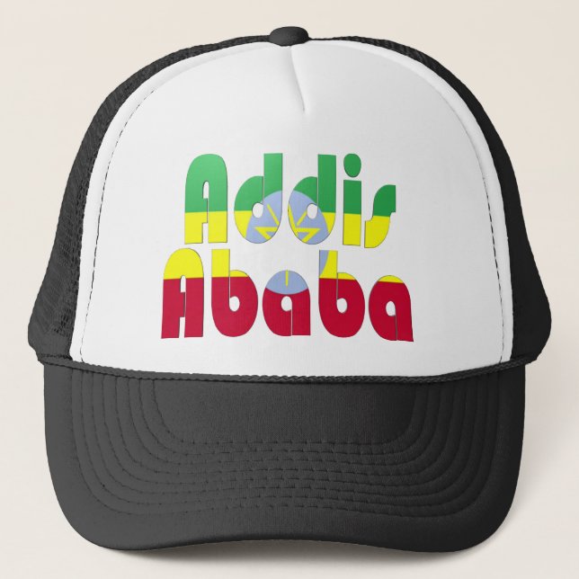 Gorra De Camionero Addis Ababa, Etiopía (Anverso)