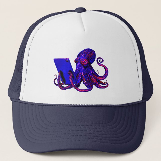 Gorra De Camionero Adicción a Internet (Anverso)