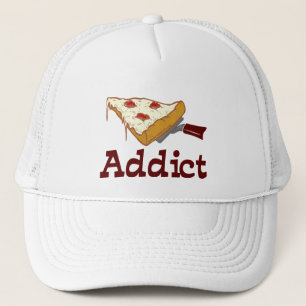 Gorra De Camionero Adicto a la pizza