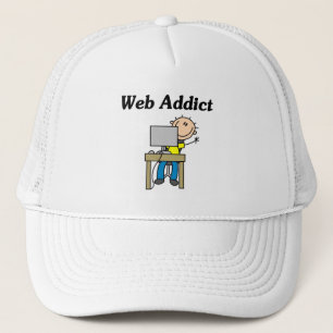 Gorra De Camionero Adicto a la Web