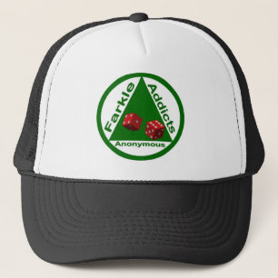 Gorra De Camionero Adictos a Farkle anónimos