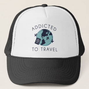 Gorra De Camionero Adictos A Viajar