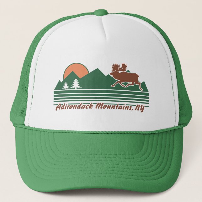Gorra De Camionero Adirondack Mountains NY (Anverso)