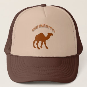Gorra De Camionero ¿Adivina qué día es? Camello del miércoles