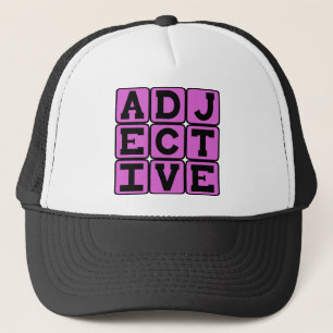 Gorra De Camionero Adjetivo, Parte del discurso