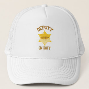 Gorra De Camionero Adjunto De Funciones