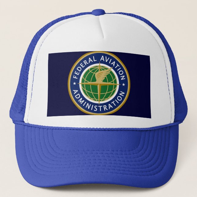 Gorra De Camionero Administración Federal de Aviación de FAA (Anverso)