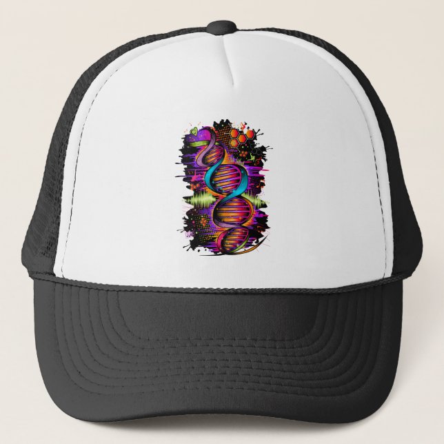 Gorra De Camionero ADN musical (Anverso)