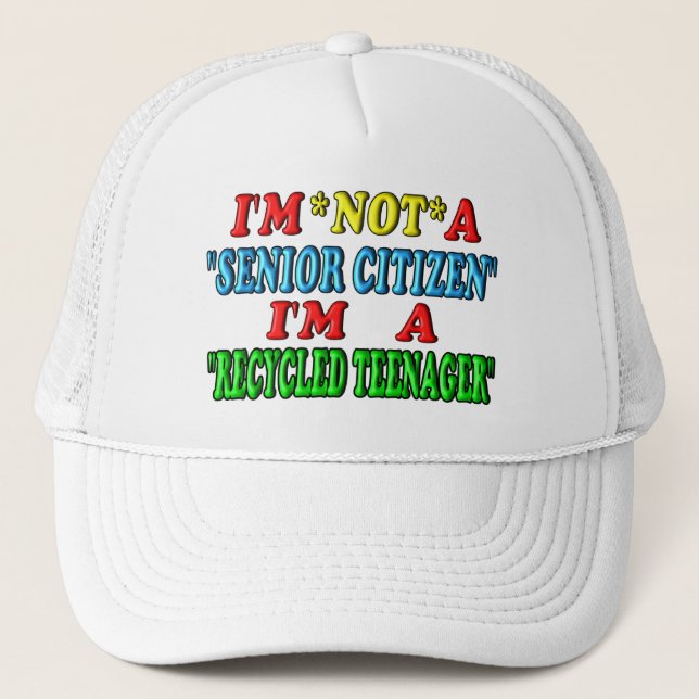 Gorra De Camionero Adolescente reciclado (Anverso)