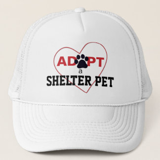 Gorra De Camionero Adopte a un mascota del refugio