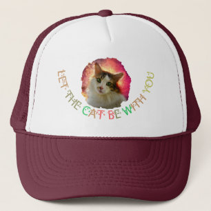 Gorra De Camionero Adorable Cute Calico Cat
