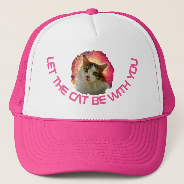 Gorra De Camionero Adorable Cute Calico Cat (Anverso)