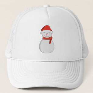 Gorra De Camionero Adorable Snowman