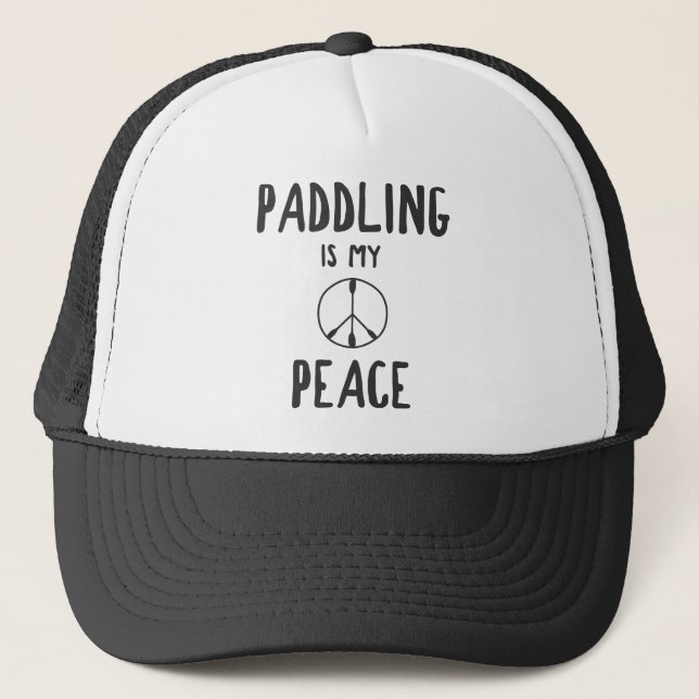 Gorra De Camionero Adorar es mi paz (Anverso)