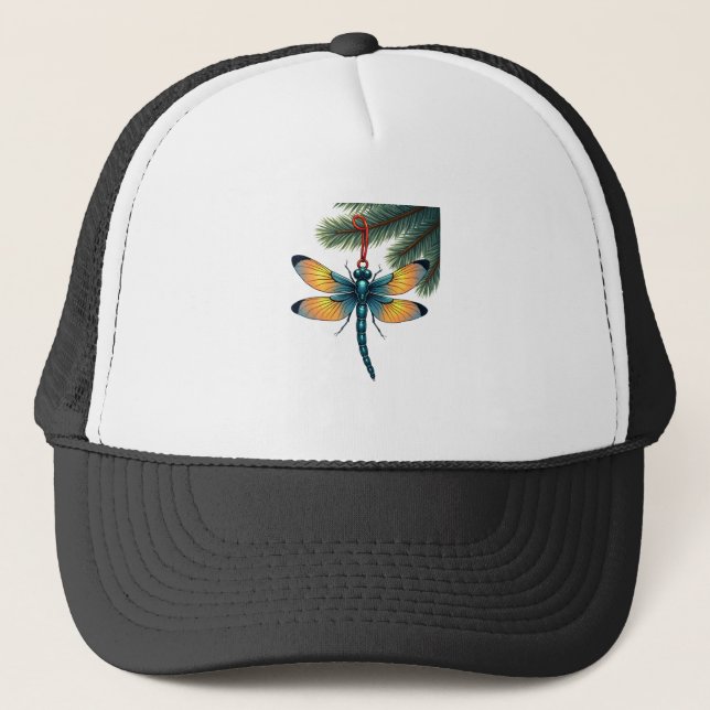 Gorra De Camionero Adorno Libélula (Anverso)