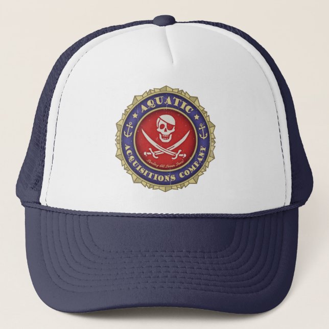 Gorra De Camionero Adquisiciones acuáticas - color (Anverso)