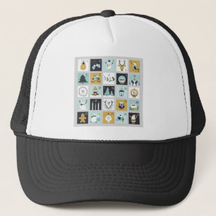 Gorra De Camionero Advent Calendar Printable Calendar