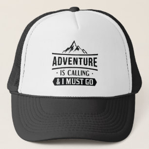 Gorra De Camionero Adventure está llamando