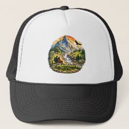 Gorra De Camionero Adventure Feels Right Coastal Trucker Hat USA