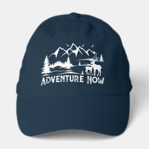 "Adventure Now" Mountain Range Explorer Cap