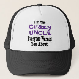 Gorra De Camionero Advertencia de Tío Loco