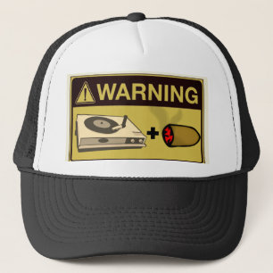 Gorra De Camionero Advertencia: Fiesta en el estudio de música 