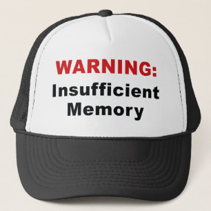 Gorra De Camionero ADVERTENCIA: Memoria insuficiente