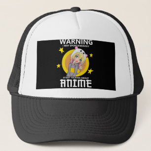 Gorra De Camionero advertencia puede comenzar a hablar de anime