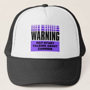 Gorra De Camionero Advertencia puede empezar a hablar de camogie.