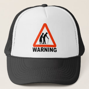 Gorra De Camionero Advertencia - travesía mayor