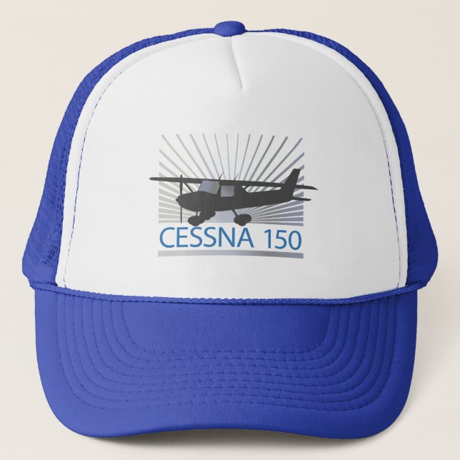 Gorra De Camionero Aeroplano de Cessna 150 (Anverso)