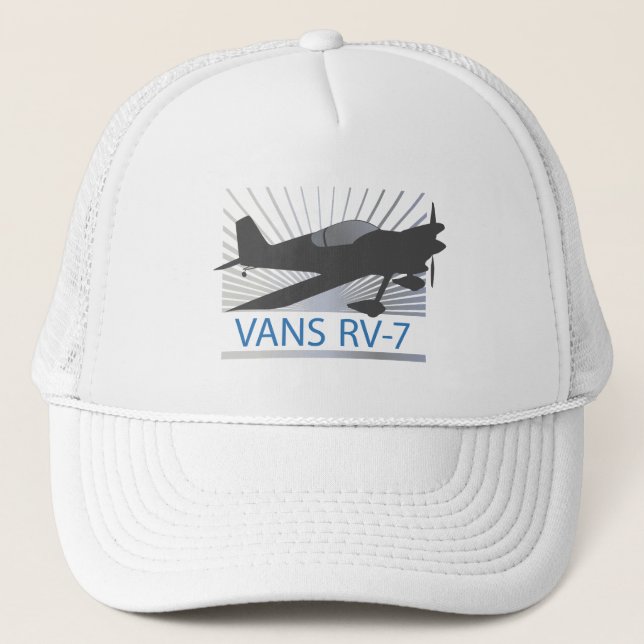 Gorra De Camionero Aeroplano de las furgonetas RV-7 (Anverso)