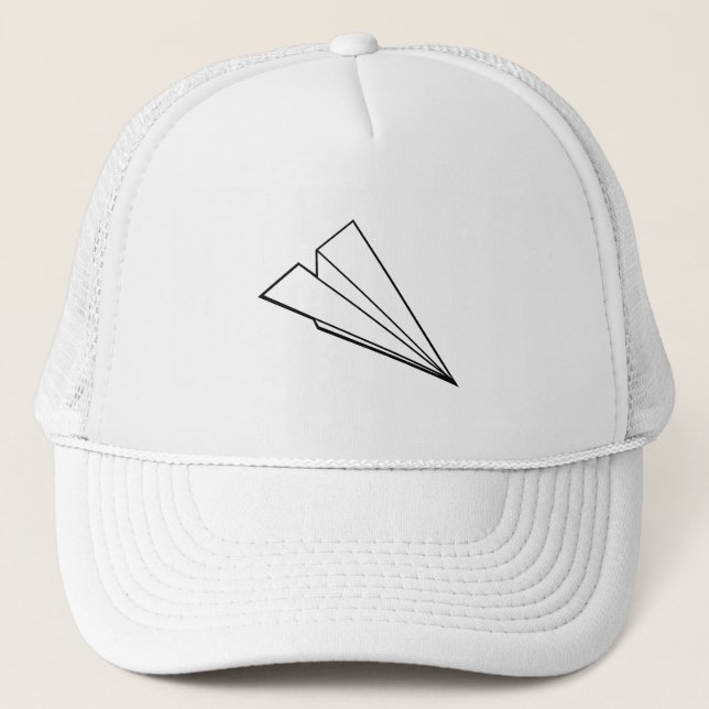 Gorra De Camionero Aeroplano de papel (Anverso)