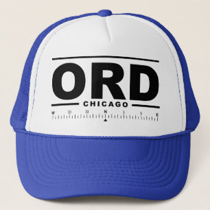 Gorra De Camionero Aeropuerto Internacional Chicago O'Hare ORD