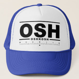 Gorra De Camionero Aeropuerto Regional Wittman OSH