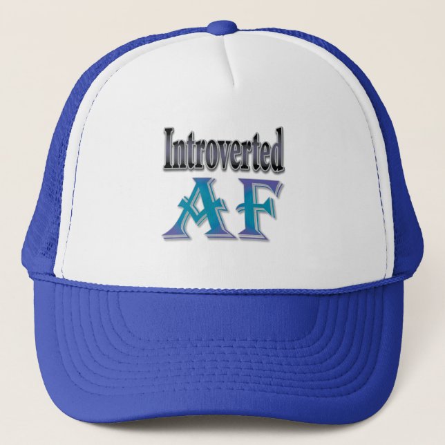 Gorra De Camionero AF introvertido (Anverso)