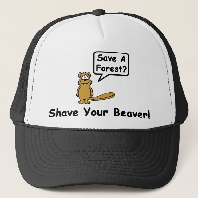 Gorra De Camionero ¿Afeite un bosque? (Anverso)