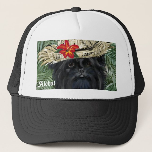 Gorra De Camionero Affenpinscher (Anverso)