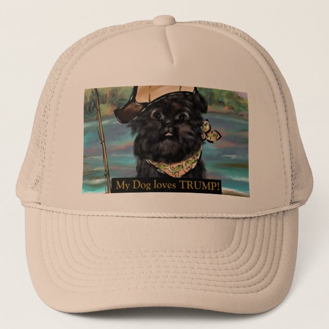 Gorra De Camionero Affenpinscher (Anverso)