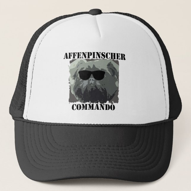 GORRA DE CAMIONERO AFFENPINSCHER (Anverso)